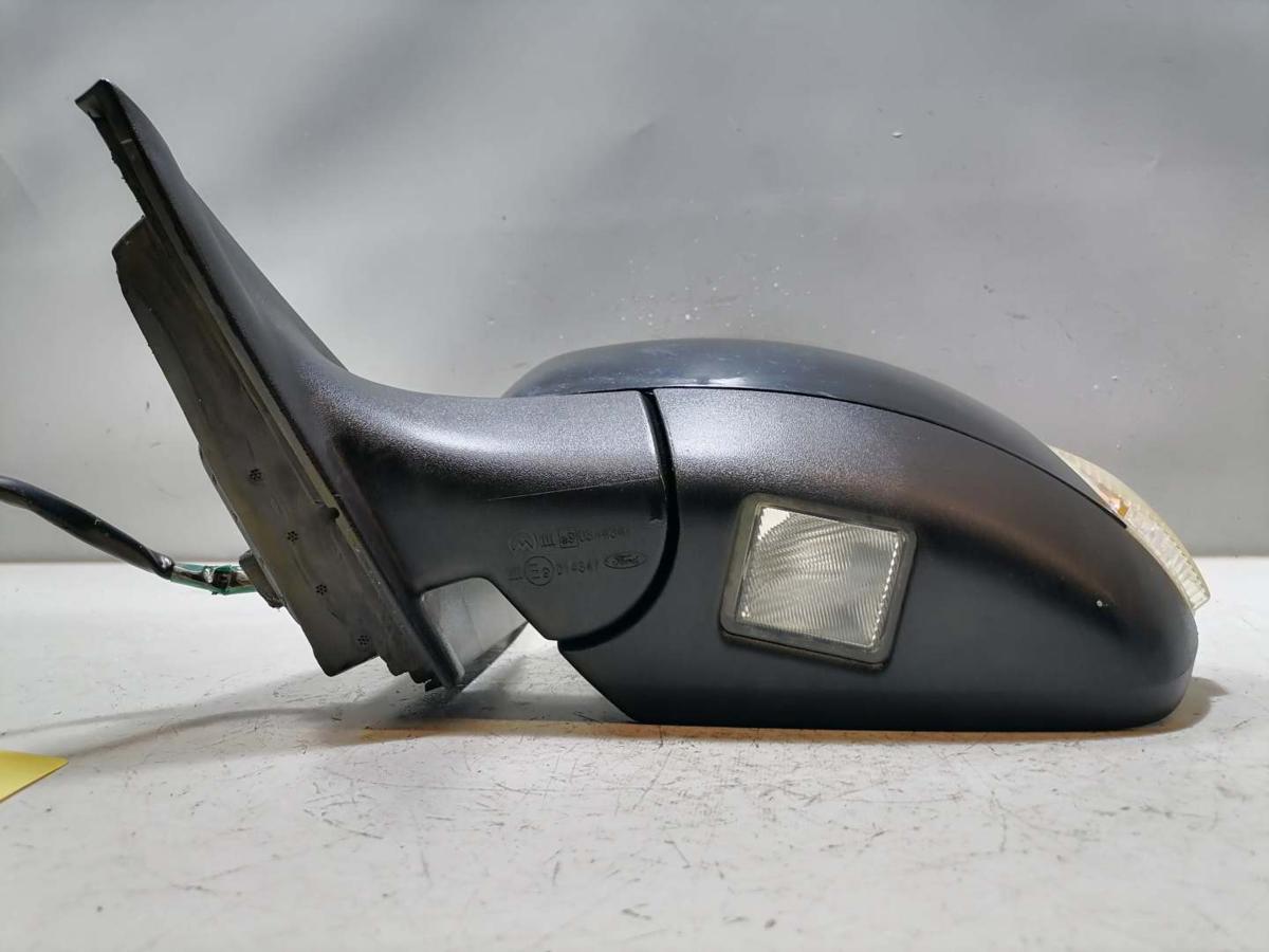 Ford Galaxy 2 WA6 original Au&szlig;enspiegel links klappbar Panther Schwarz BJ09